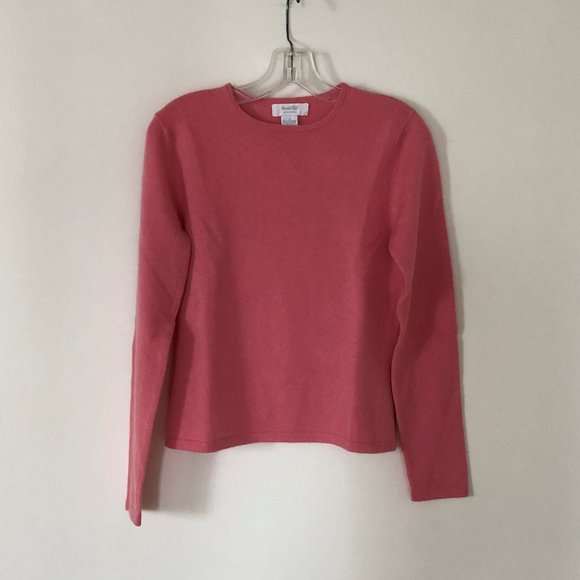 Marshall Field's Sweaters - Marshall Field’s Crew Neck 100% 2 Ply Cashmere Sweater – Color Pink – Size: S